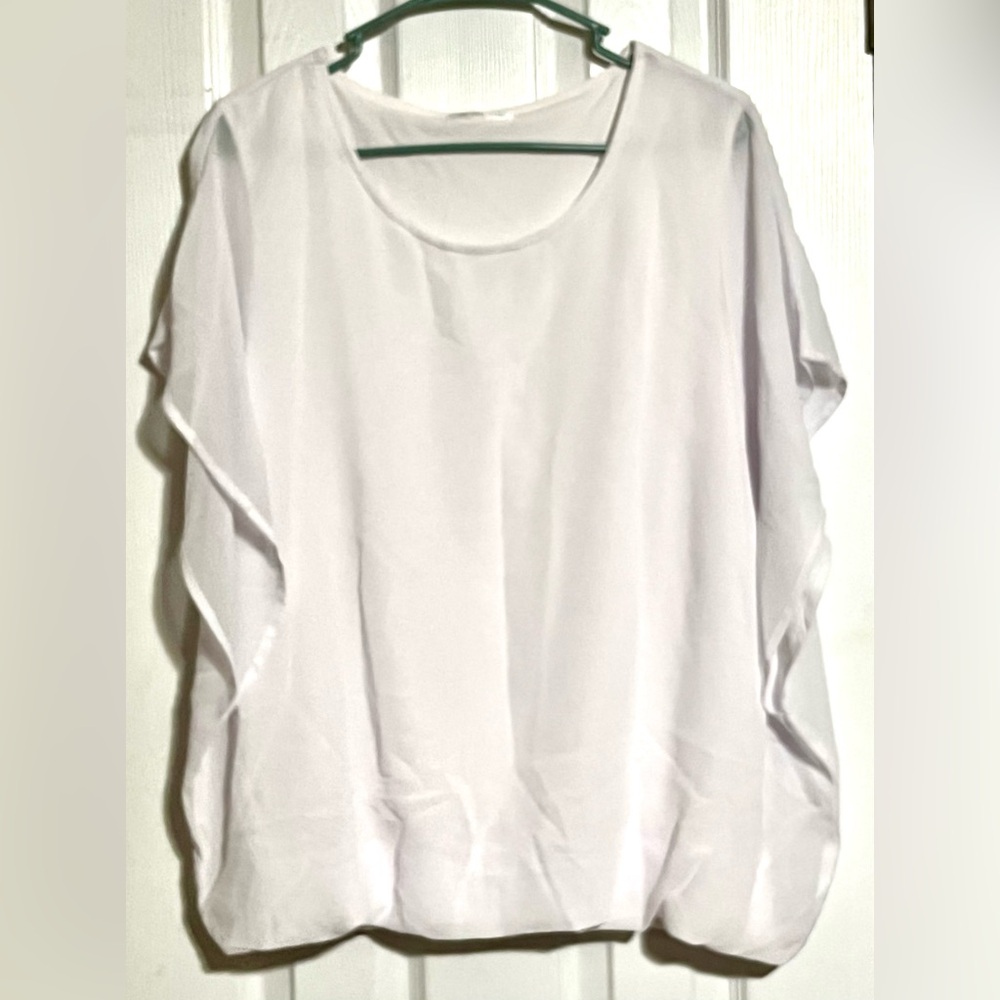 Chic White Women's Blouse